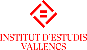 Institut d'Estudis Vallencs logo vertical