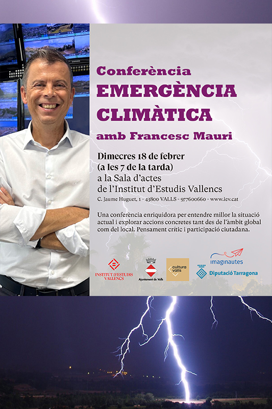 Emergència climàtica amb el meteoròleg Francesc Mauri